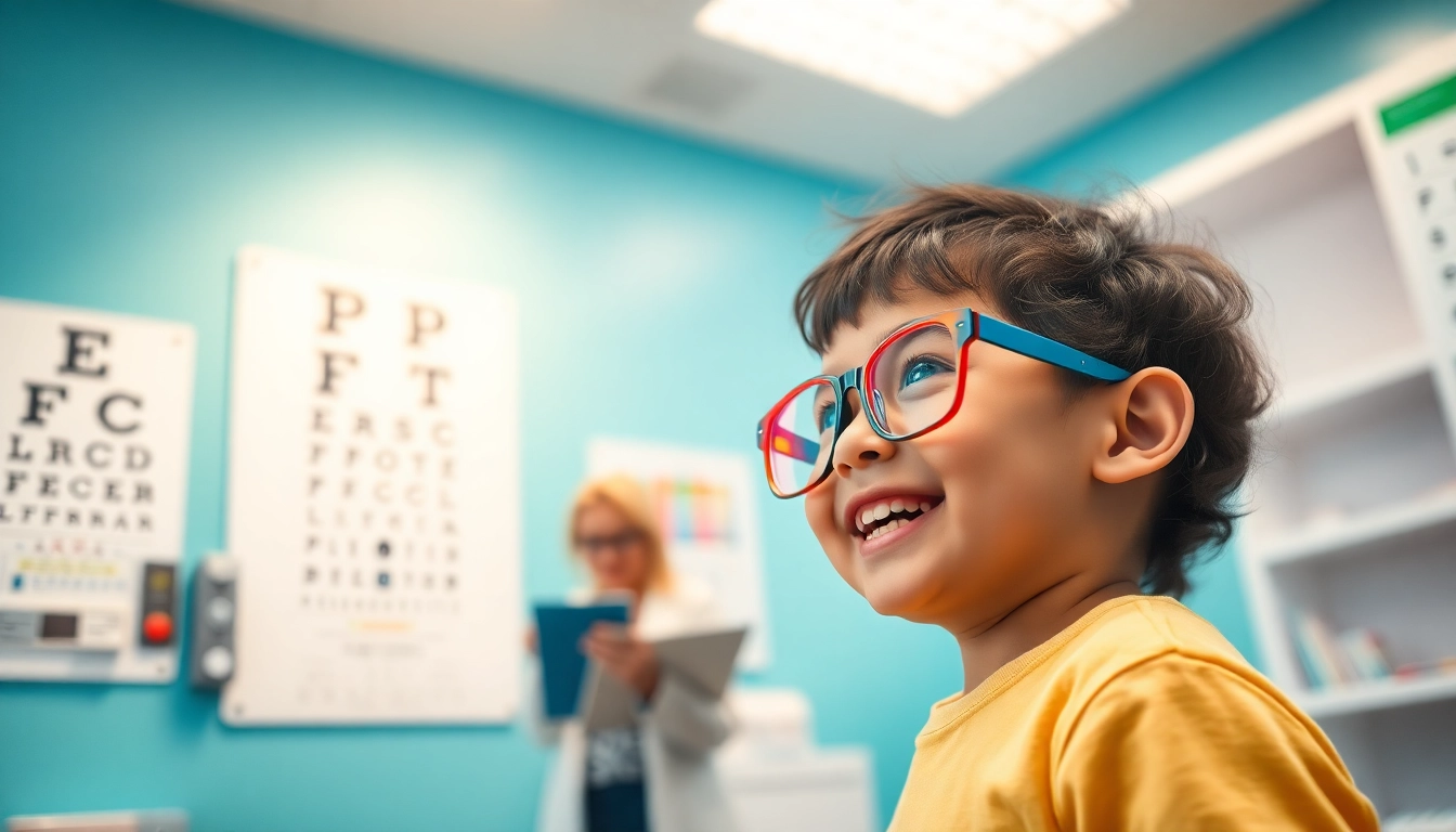 Enhancing children's eye care experience through Our Children's Vision program in a friendly environment.