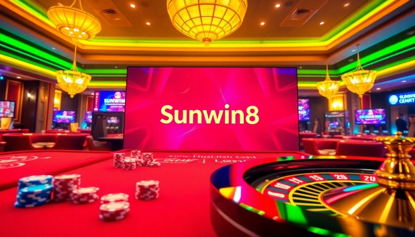Engage with the exciting gaming experience at https://sunwin88.art/ featuring vibrant casino scenes and dynamic gameplay.