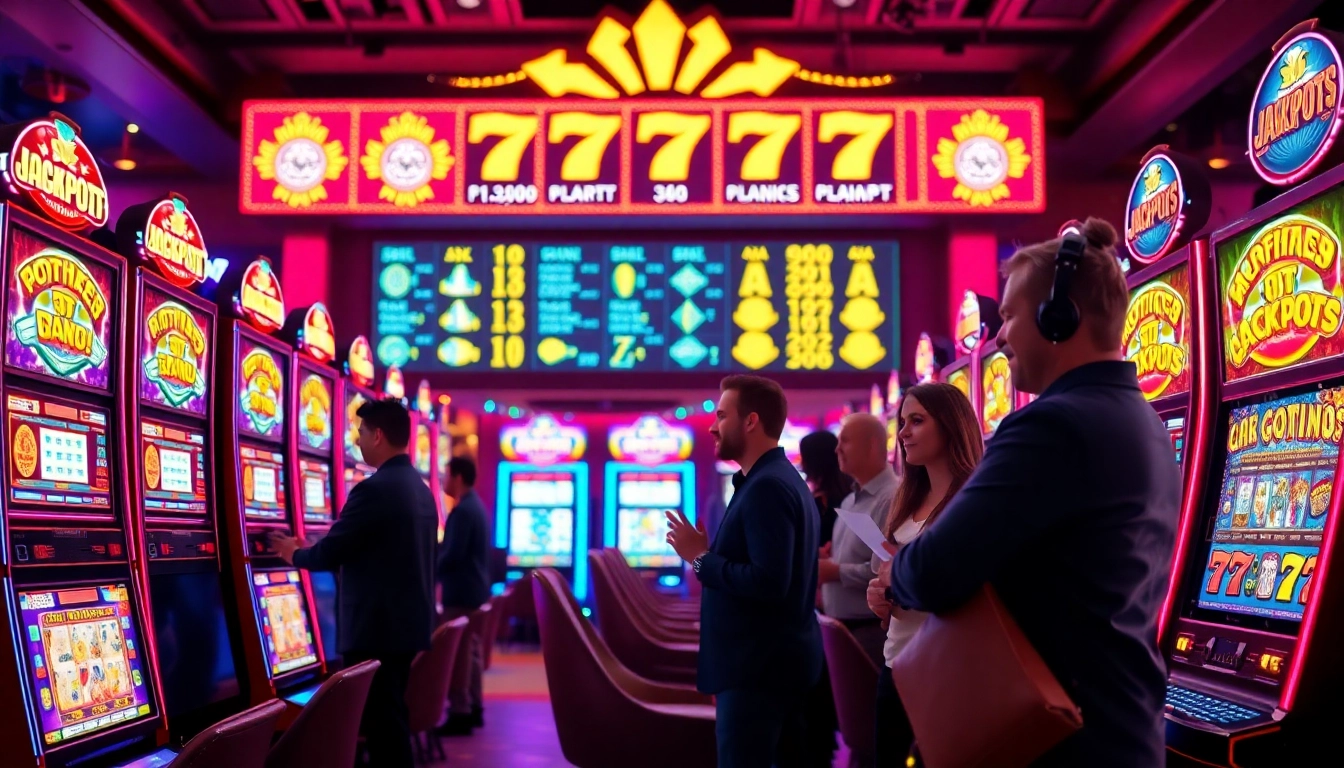 เล่นสล็อตออนไลน์ ในบรรยากาศคาสิโนที่มีชีวิตชีวาและสีสันสดใส