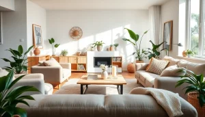 Enhance your home with sustainable living tips from https://sicherlebensraum.de, showcasing a cozy living room.