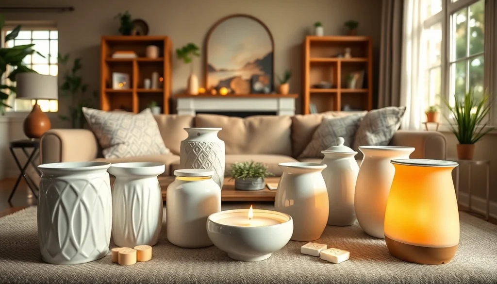 Enhance your space with stunning wax warmers from https://www.scentswarmers.com in a cozy setting.
