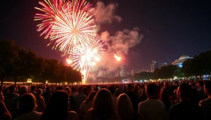 Celebrate with stunning fireworks from https://5starfireworks.co.uk lighting up the night sky.