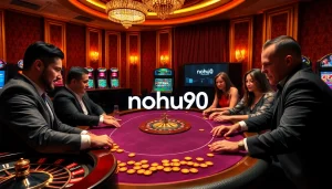 Experience excitement at nohu90 with high-stakes poker and vibrant casino atmosphere.