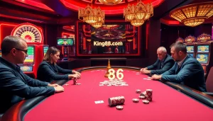 Experience the thrill of professional gaming at king88 .com with high-stakes poker and roulette tables.