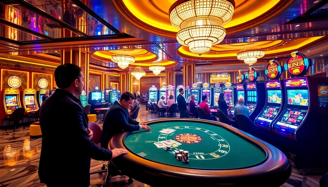 Experience the exhilarating gaming at nhà cái xx88's vibrant casino atmosphere.