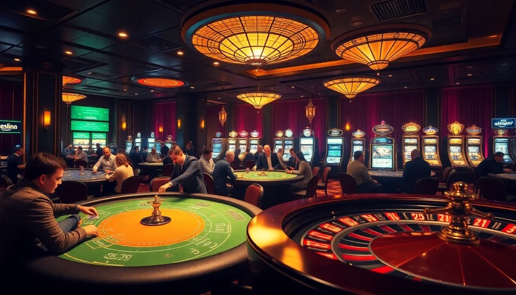 Engaged players at a luxurious casino table, highlighting betting strategies at https://389winn.com.br.