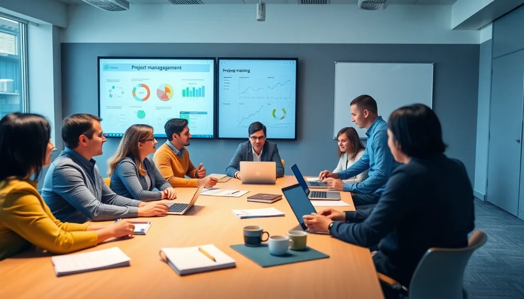 Engaged students in a professional training session at CareerSprints.com classroom.