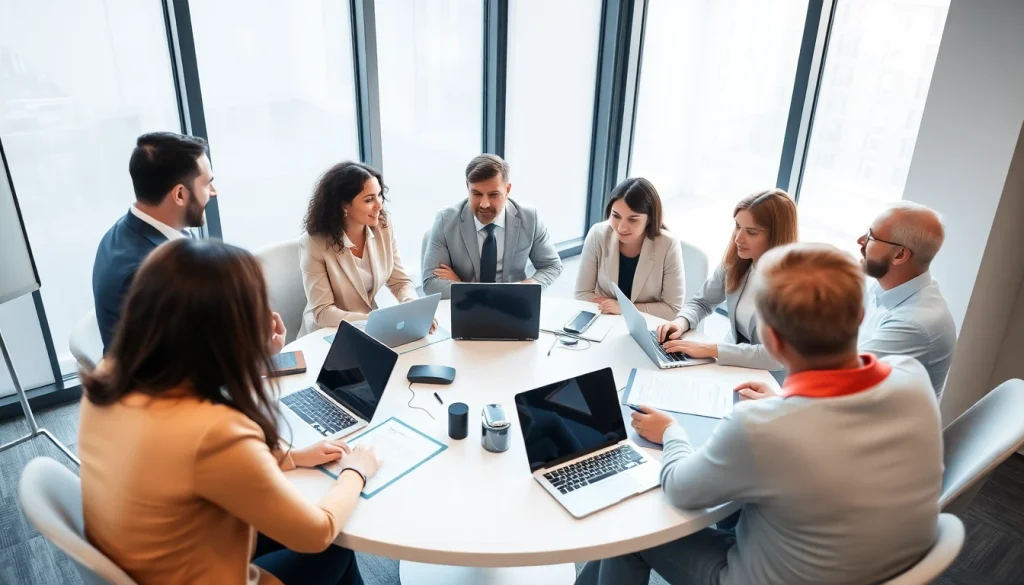 Engage with corporate services at https://fidelitycorporate.com showcasing a team discussion.