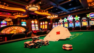 Betting on excitement at https://hi88.wedding/ with glamorous poker tables and roulette wheels.