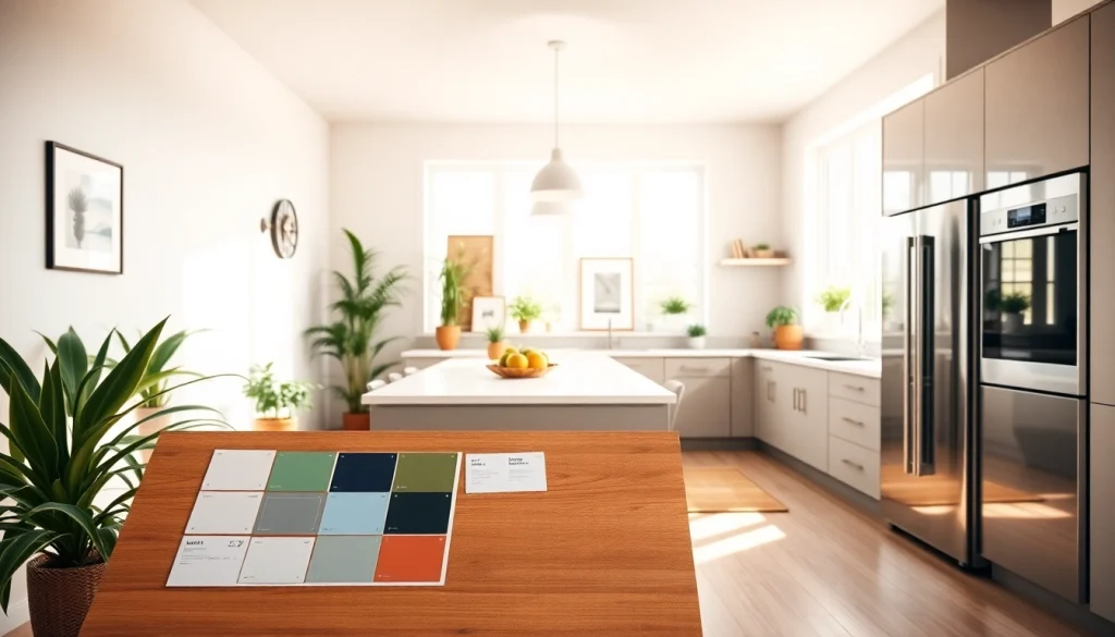 Transform the ambiance of your space with expert home renovation in a modern kitchen featuring natural light.