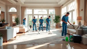 Experience professional Villa Deep Cleaning Services Dubai featuring a dedicated team transforming luxurious interiors.