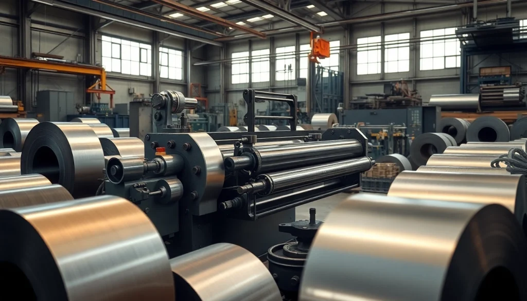 plate rolling machine demonstrating precision in a vibrant manufacturing setting