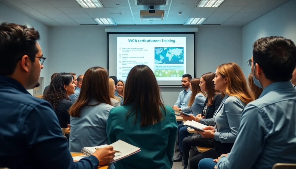 VCA kopen training session with professionals engaged in learning safety protocols.