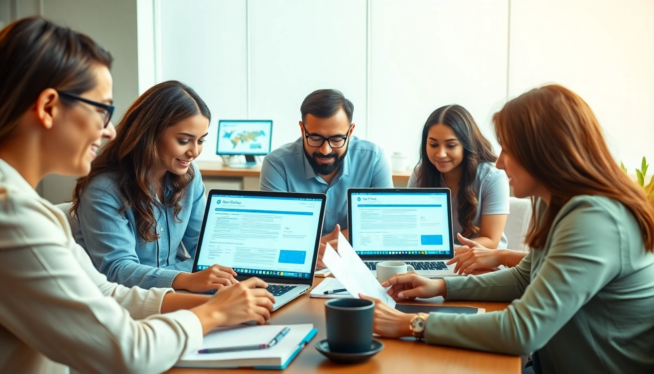 wps下载 showcased in a collaborative workspace with professionals using WPS Office software on laptops