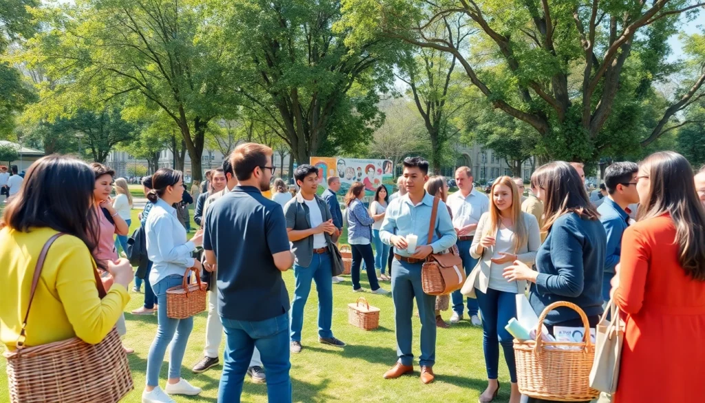 Engaging community gathering at https://nottinghammd.com showcasing diverse activities and people.