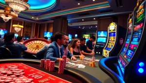 Experience thrilling games at giaimanhacai.news with vibrant casino visuals.
