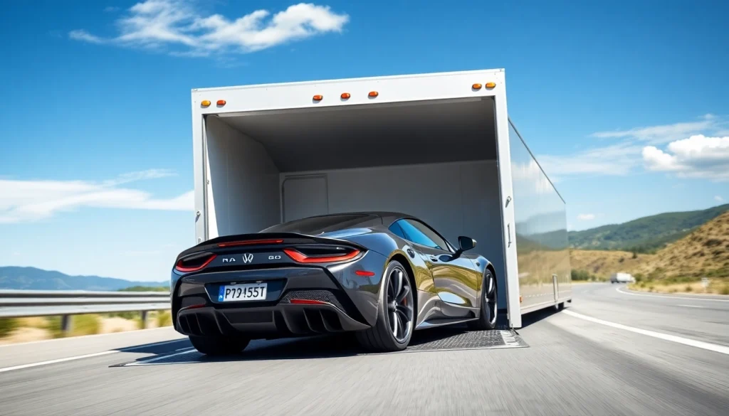 Transport your luxury vehicle securely with https://luxuryautocarriers.com in a professional enclosed trailer.