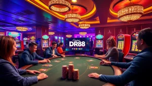 Experience the excitement of DR88 nhà cái uy tín with vibrant casino games and professional dealers.