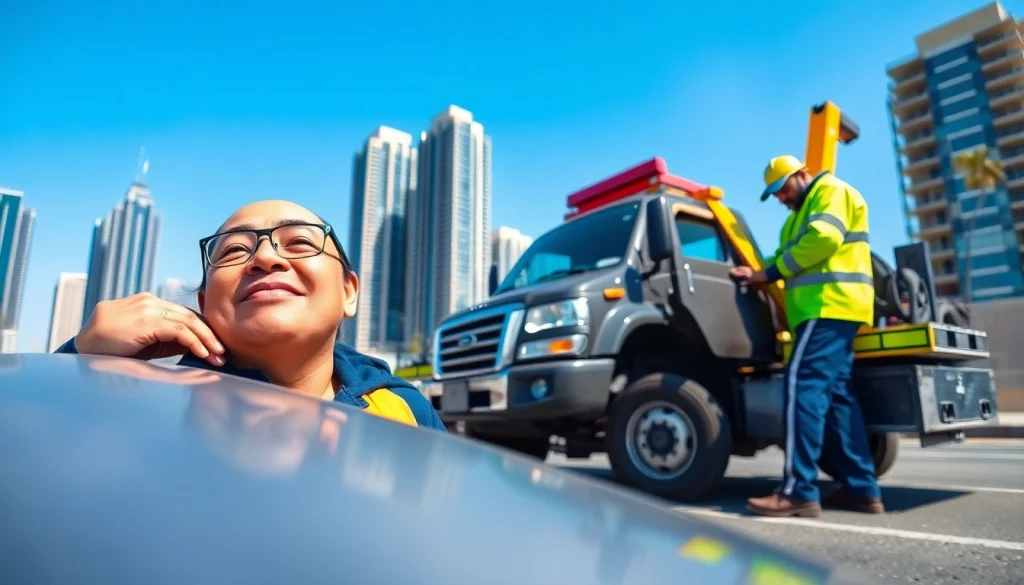 Assistance by https://trtrecoveryuae.com providing professional car recovery service in Dubai.