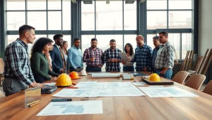 Join the insightful discussions of the construction association south carolina in an active meeting.