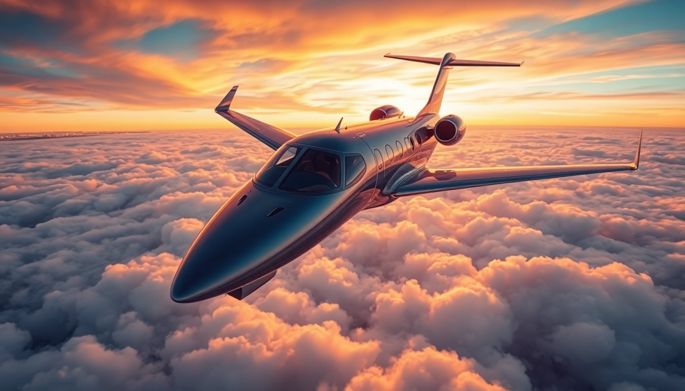Luxury private jet in flight, embodying the spirit of fly 88 aviation.