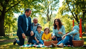 Enjoy family bonding activities at https://giveaways4mom.com with cheerful outdoor scenes.