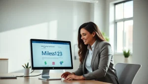 Engage with https://miles123.com for a secure transaction of your airline miles.