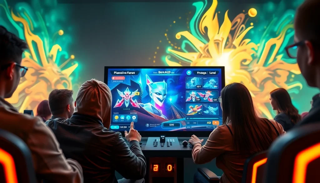 Menggambarkan pengalaman bermain Bensu4D dengan desain yang penuh warna dan futuristik.