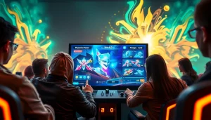 Menggambarkan pengalaman bermain Bensu4D dengan desain yang penuh warna dan futuristik.