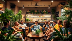 Visitez un club social espagne pour une expérience relaxante entourée d'amis.