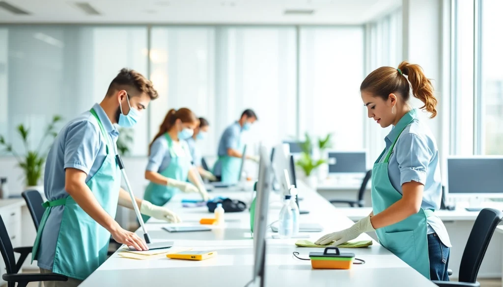 Thorough cleaning of office spaces showcasing Office Cleaning Services Dubai excellence and professionalism.