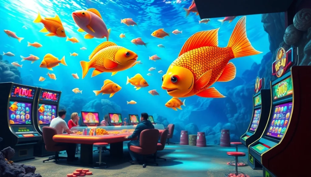 Engage in bắn cá đổi thưởng to win big with colorful underwater stakes and exciting gameplay.