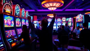 Menangkan slot gacor terpercaya di kasino dengan suasana ceria dan penuh kemenangan.