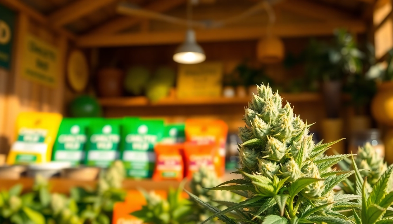 Shop Charlotte’s web flower for sale featuring vivid buds and packaging in a vibrant market setting.