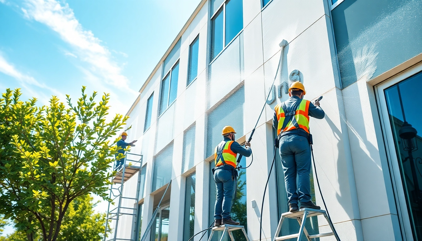 Facade cleaning services from SureClean highlight effective solutions for čiščenje fasade cena.