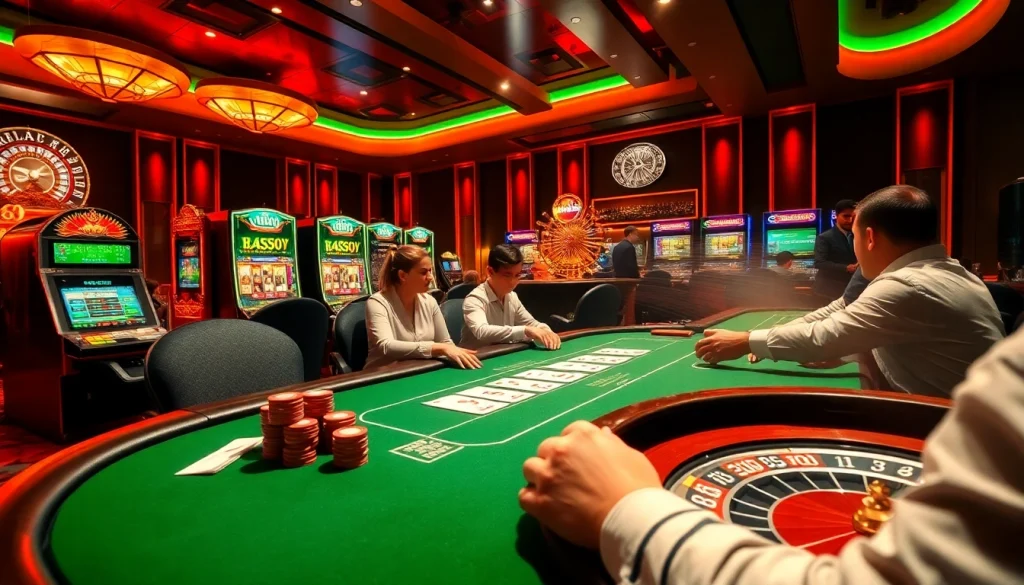 Experience thrilling gameplay at 123b casino with engaging poker and slot machines.