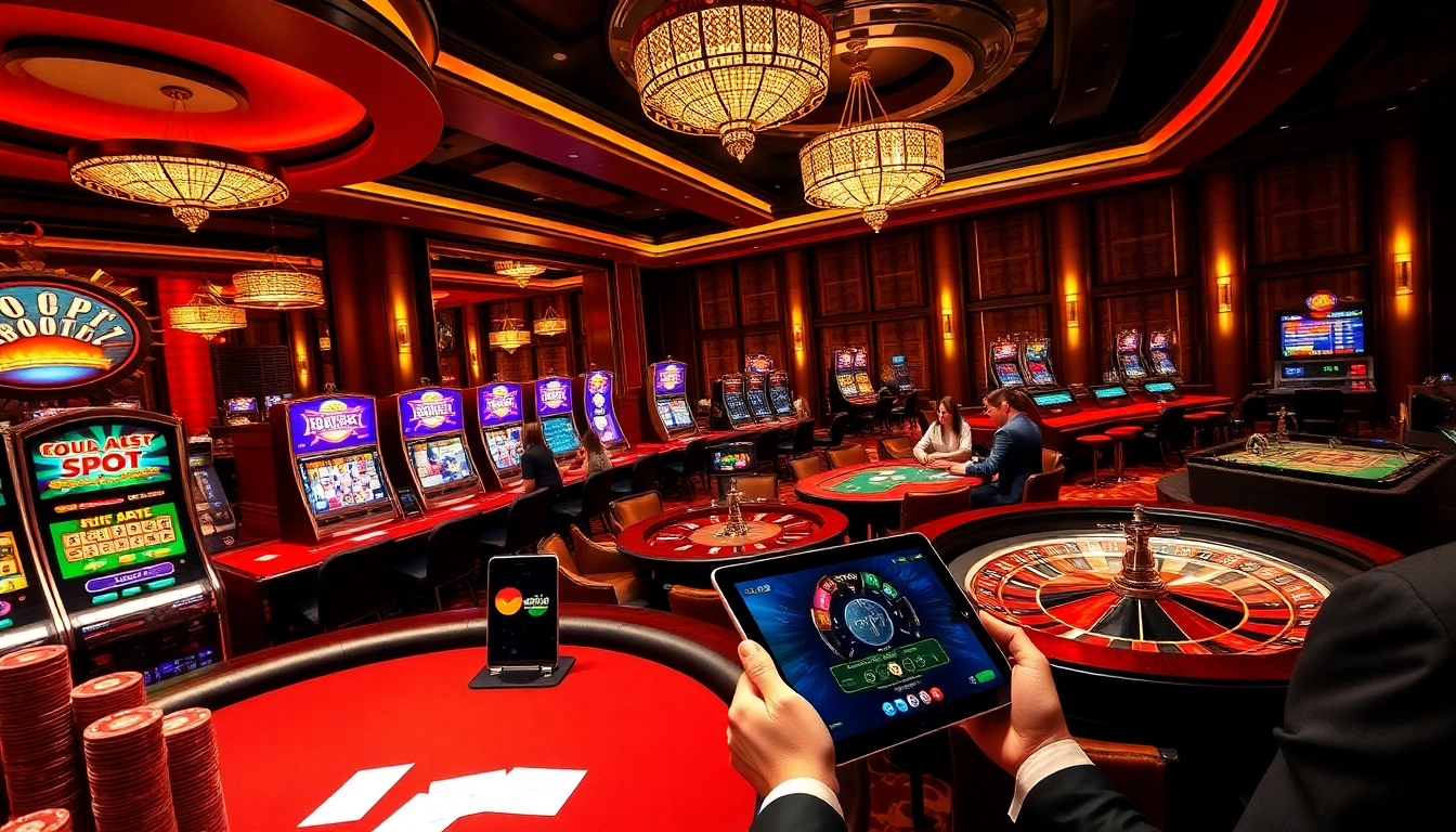 Experience thrilling gaming at https://okwin68.net/ with elegant tables and exciting jackpots in a luxurious casino setting.
