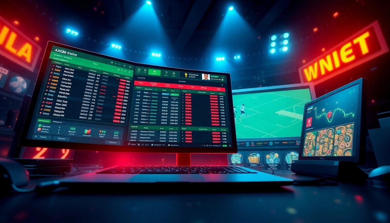 Minh họa nền tảng cá cược trực tuyến AX88 bet với giao diện sống động và cập nhật trực tiếp.