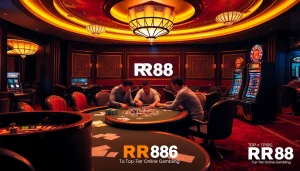 Experience excitement at RR88 with thrilling casino action and vibrant gaming scenes.