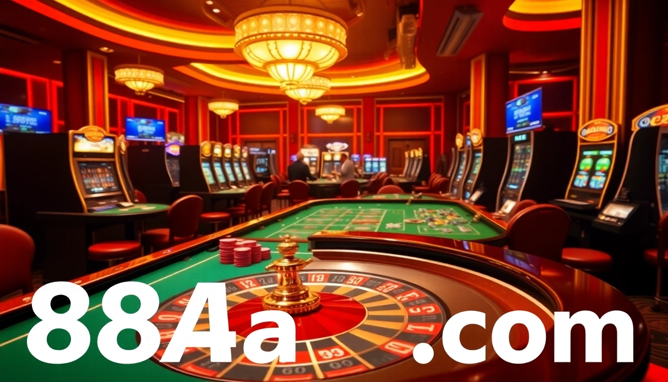Experience the thrill of gaming at 88aa.com with vibrant casino action and exciting betting games.