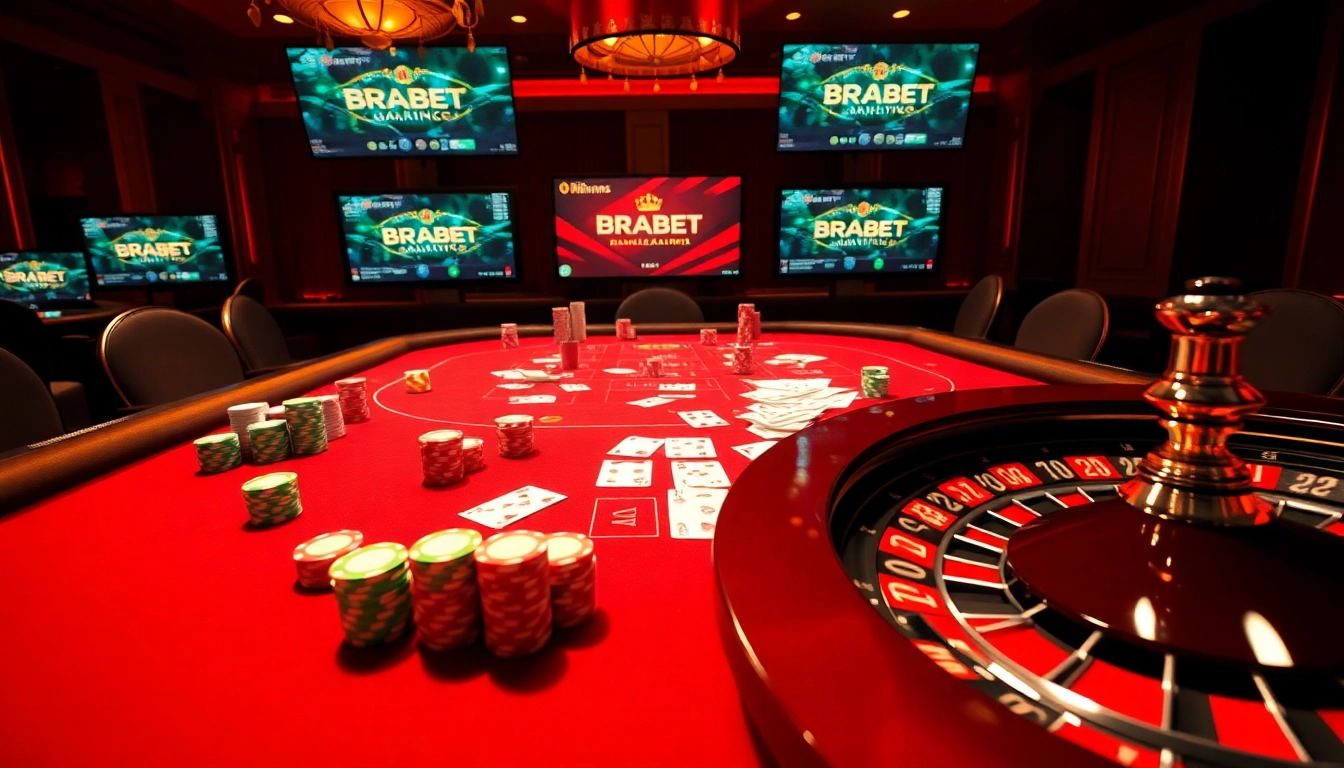 BRABET enhances excitement with fast-paced casino games and vibrant tables.