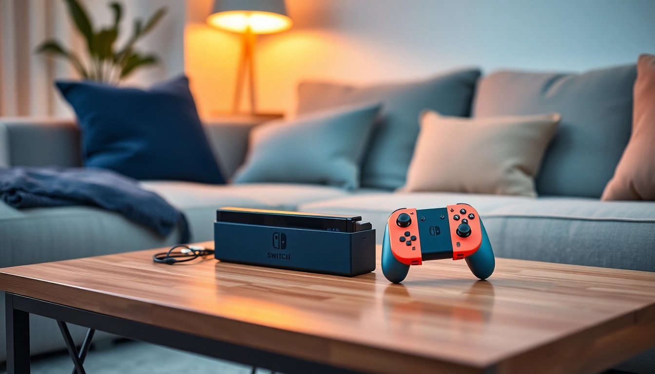 Showcasing Switch 2 release date update with a cozy gaming setup featuring Nintendo console.