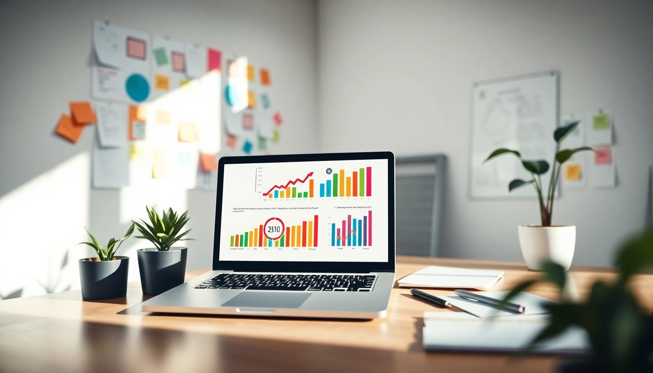 Boost your business visibility with strategies from https://www.pnmmedia.com in a vibrant marketing workspace.