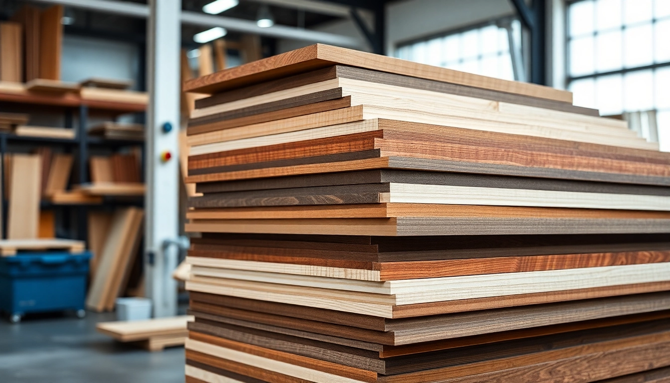 Explore beautifully crafted wood veneer sheets highlighting unique grain patterns and textures.