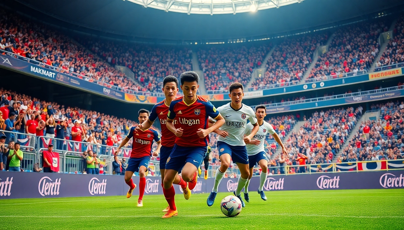 บอล-วัน-นี้ การแข่งขันฟุตบอลที่เข้มข้นในสนามที่มีแฟนบอลสนับสนุน