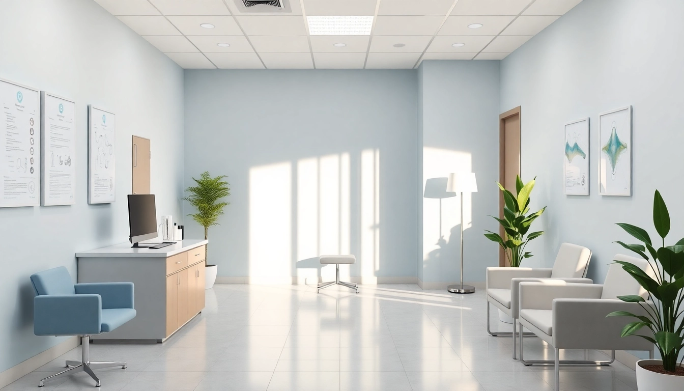 包茎手術 おすすめ 落ち着いた雰囲気のモダンな医療クリニックの診察室