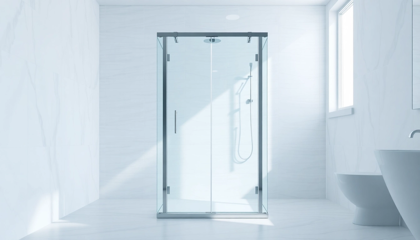 Beautiful shower doors uk enhancing a modern bathroom design with elegance and style.
