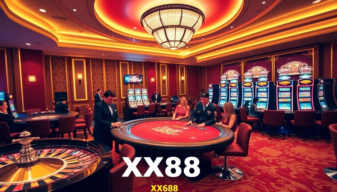 Experience excitement at XX88 with vibrant casino games and luxurious ambiance.