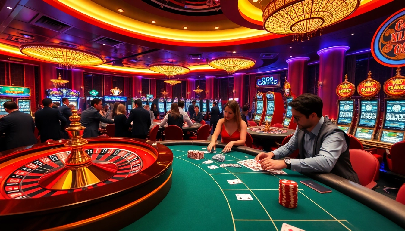 Experience the thrill of gambling at Nhà cái QQ88 with vibrant casino games and exciting action.