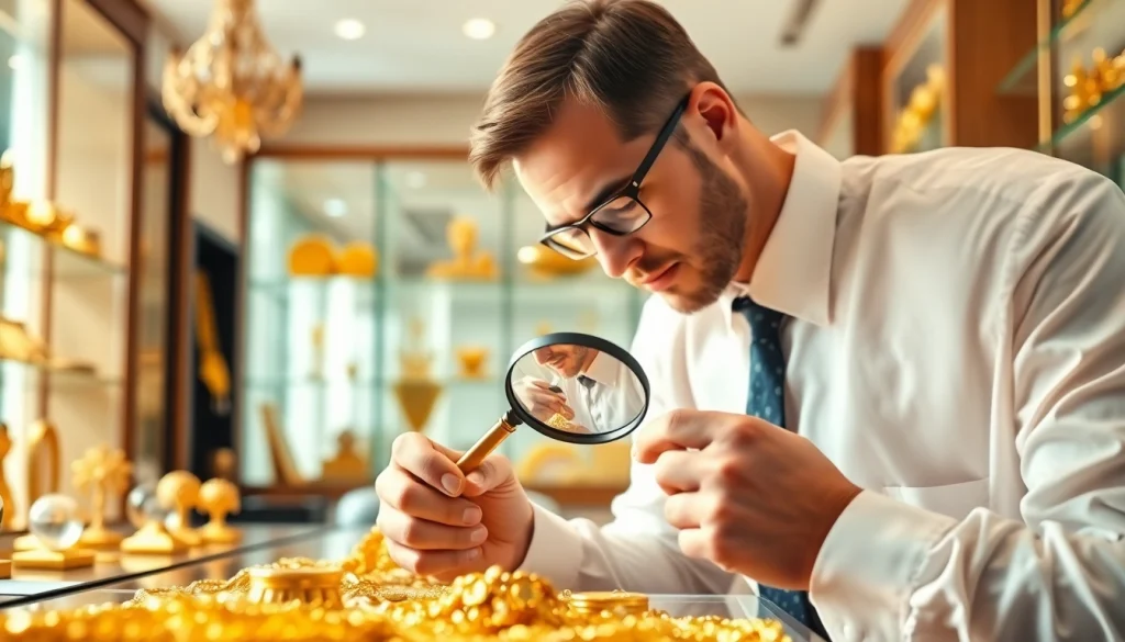 Finde hier Goldankauf durch Experten in einer eleganten Umgebung.